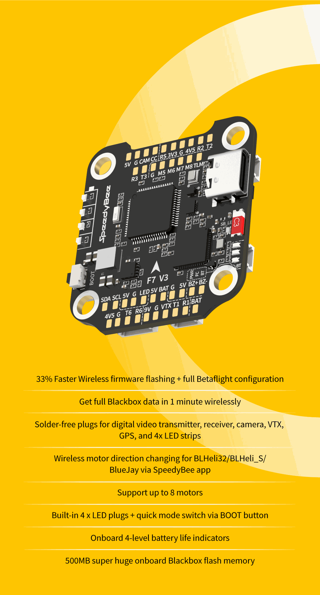 SpeedyBee-F7-V3-Flight-Controller