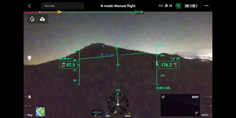 Dron DJI Matrice 30T jakość obrazu