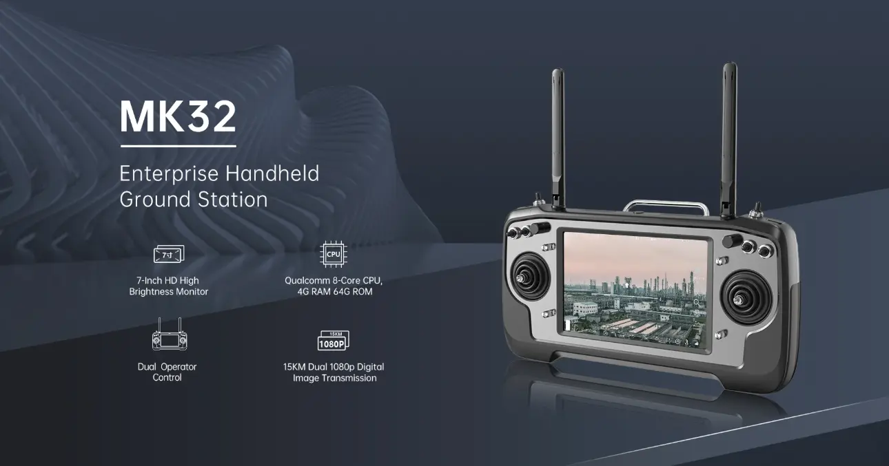 SIYI-MK32E-Enterprise-Handheld-Ground-Station