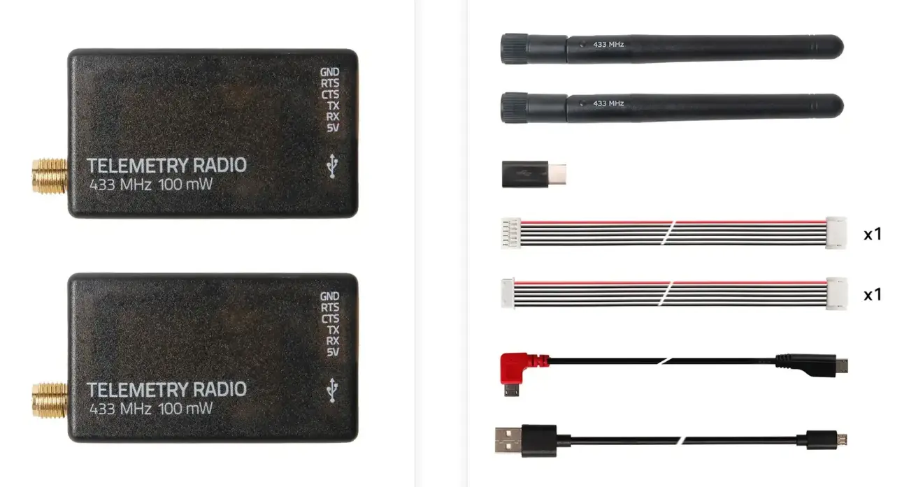 Holybro-SiK-Telemetry-Radio-V3-433MHz-100mW