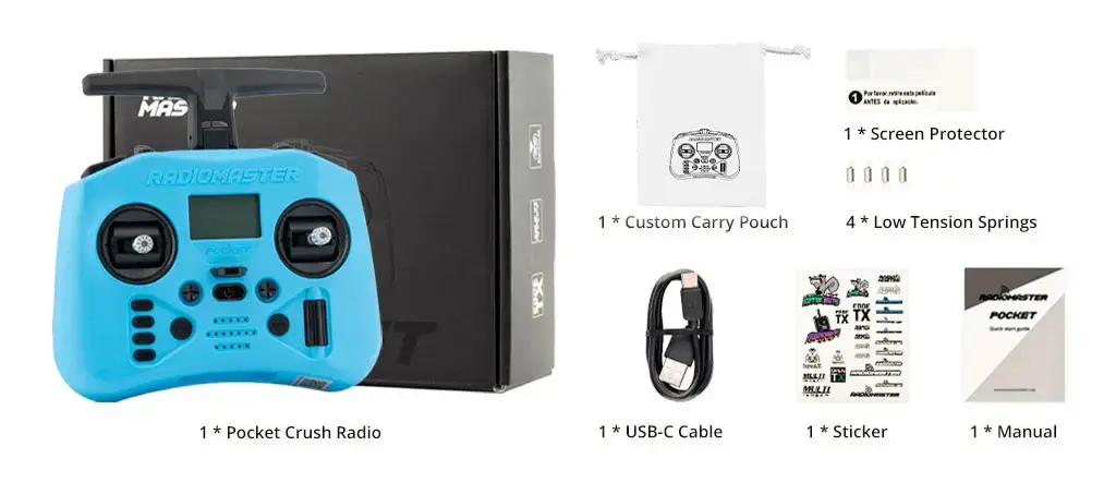 Aparatura-RC-RadioMaster-Pocket-Crush-ELRS