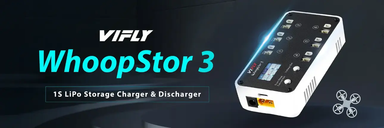 Ładowarka i rozładowarka storage 1S VIFLY WhoopStor 3