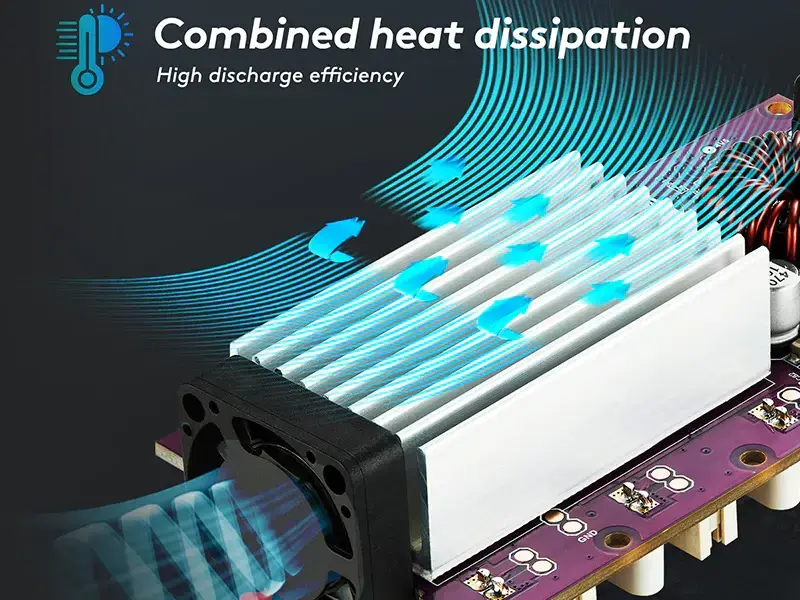 Wentylator i radiator ładowarki VIFLY WhoopStor 3