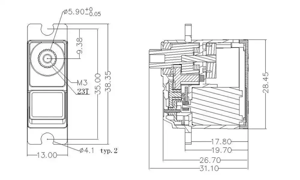 EMAX-ES3054-Digital-Servo