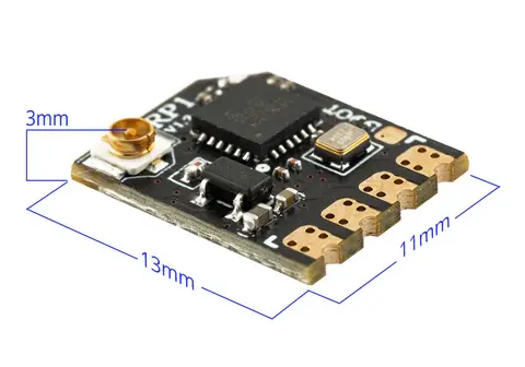 RadioMaster RP1 V2 ExpressLRS 2.4GHz Nano Receiver dimensions