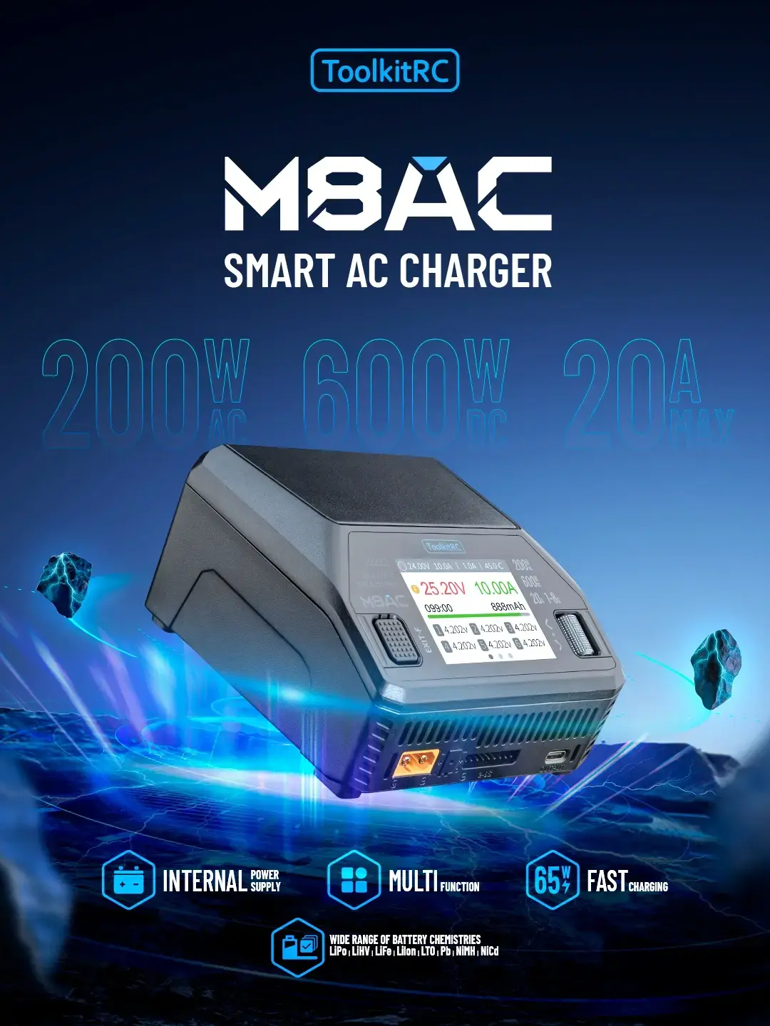 Ładowarka-ToolkitRC-M8AC