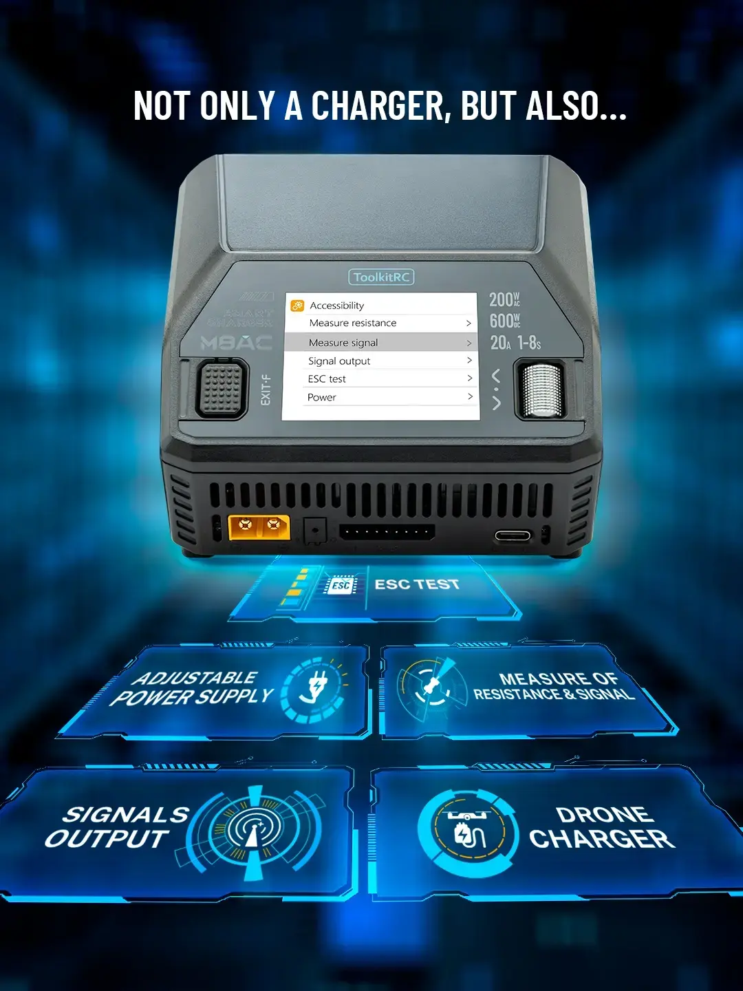 Ładowarka-ToolkitRC-M8AC
