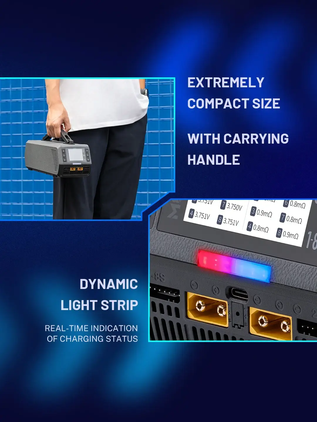 Ładowarka-ToolkitRC-M8DAC