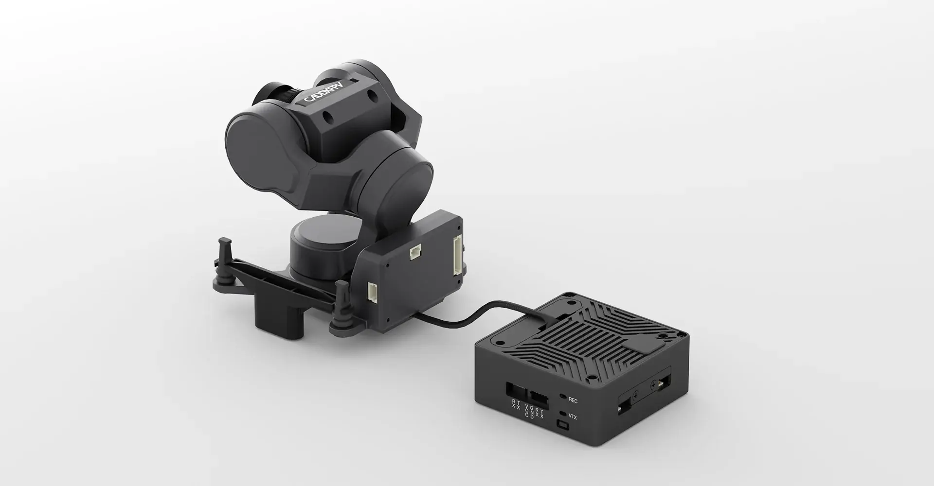 gimbal-caddx-gm2-dwuosiowy