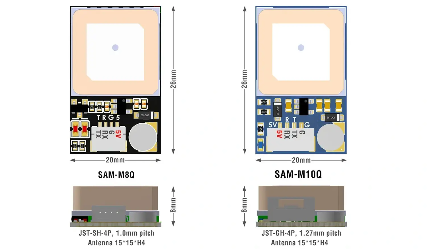 Odbiornik-GNSS-Matek-SAM-M10Q