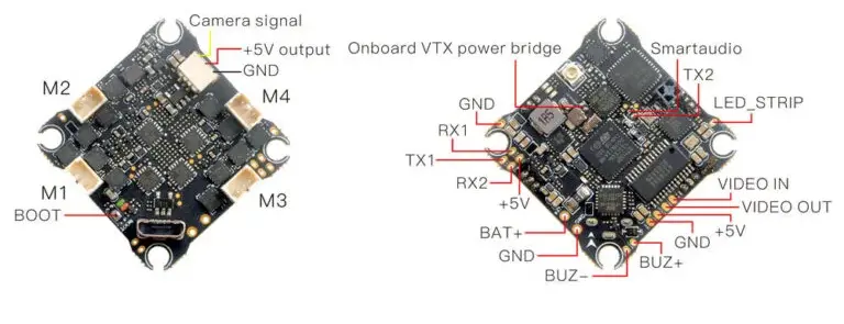 Happymodel-X12-ELRS-5in1-AIO-flight-controller