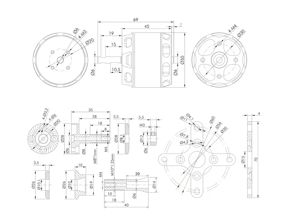 [AGD01010026]-Bezszczotkowy-silnik-T-Motor-AT4120-250KV