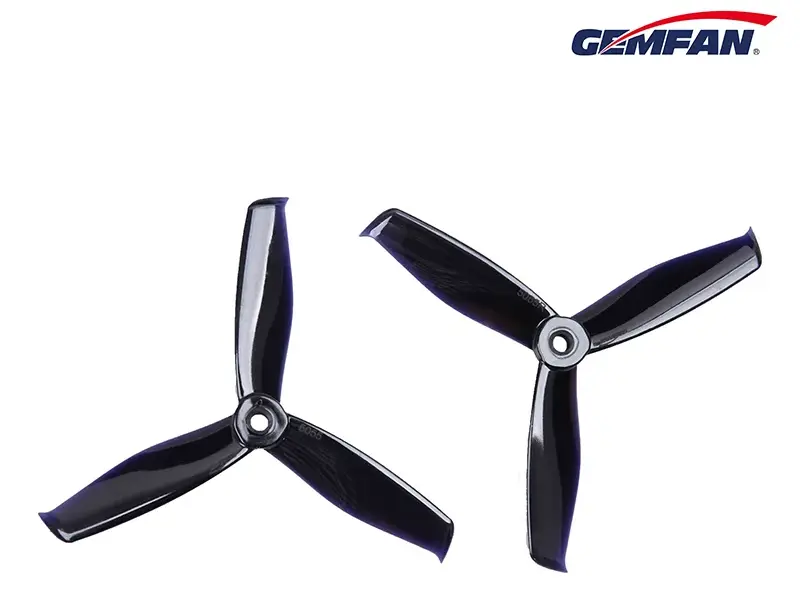 Śmigła-3-łopatowe-Gemfan-5055S-Hulkie-PC-2L2R-Czarne