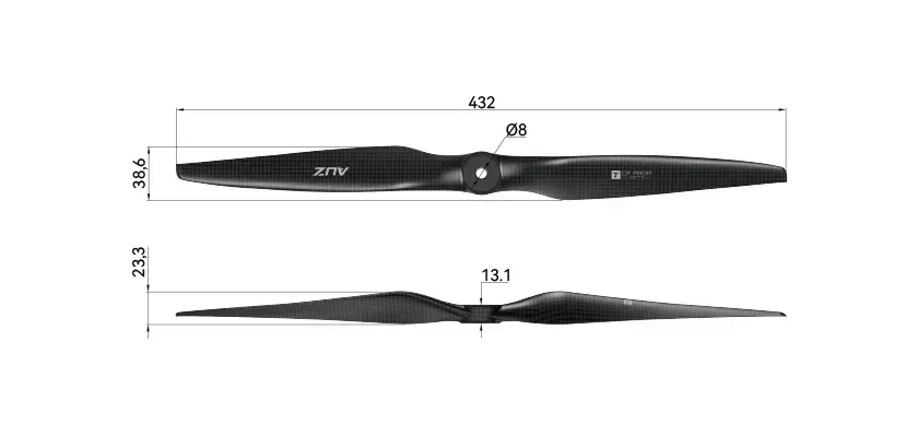 t-motor-auz17x12-propeller-2pcs