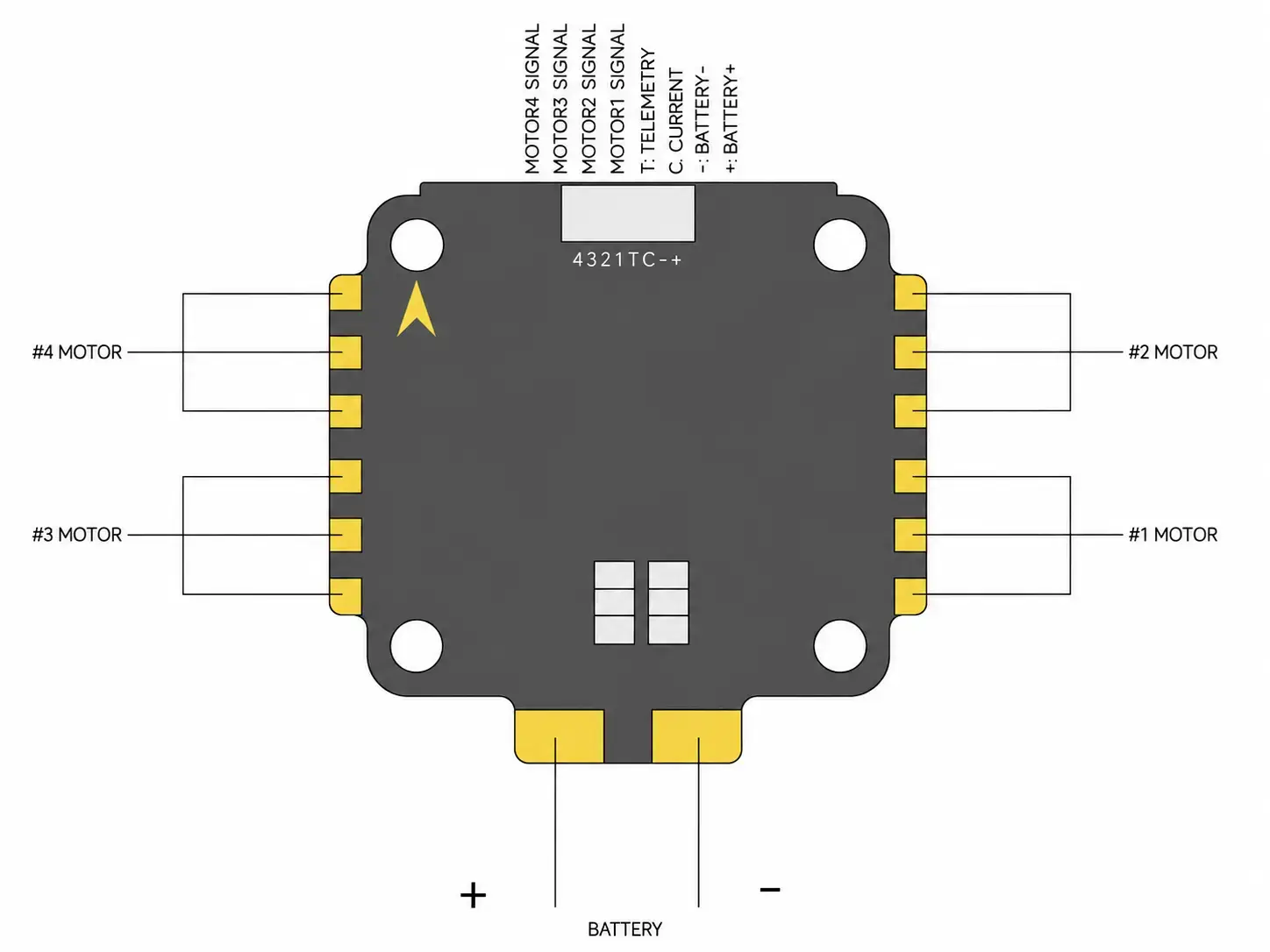 t-motor-velox-v70a-se-8s-am32-4in1-electronic-speed-controller