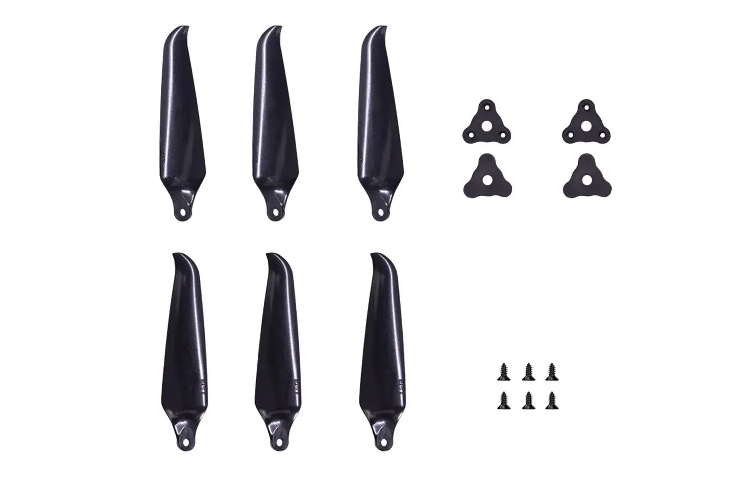 gemfan-f8041-folding-3-blade-glass-fiber-nylon-1l1r-prop-black-unassembled