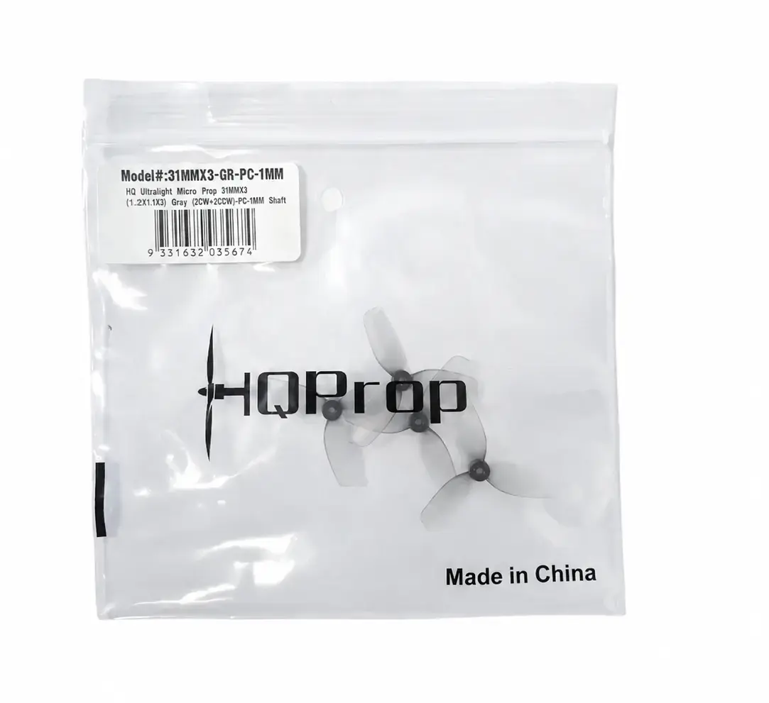 Śmigła-HQ-Ultralight-Whoop-Prop-1.2X1.1X3-0.8mm-shaft-PC-(2CW+2CCW)-szare