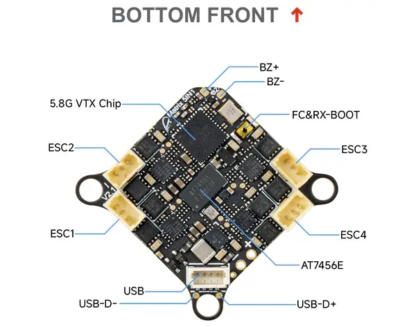 BetaFPV-Matrix-1S-5IN1-II-Brushless-AIO-Flight-Controller