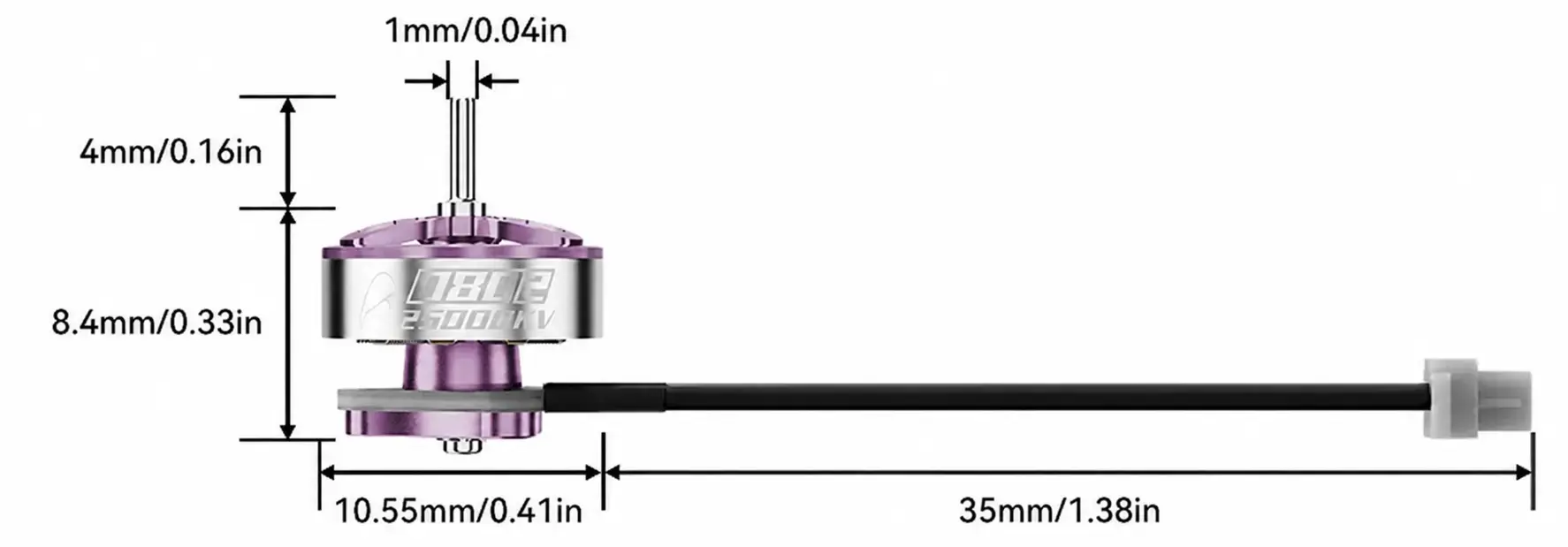 BetaFPV-0802-Brushless-Motors-2026-Racing-25000KV-Purple-4pcs