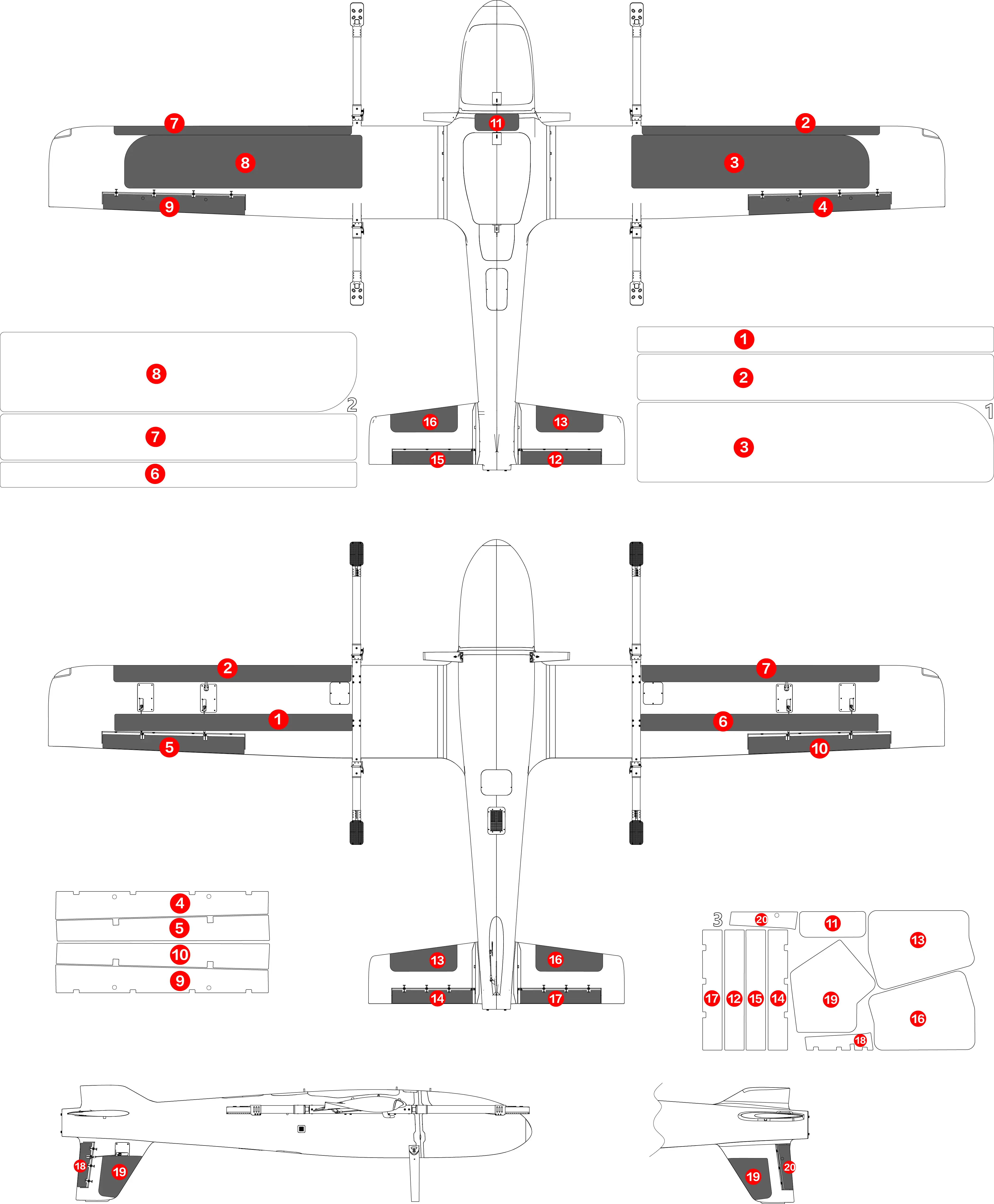 Pioneer-3200mm-VTOL-KIT