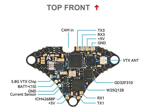BetaFPV-Air-1S-4IN1-Brushless-AIO-Flight-Controller