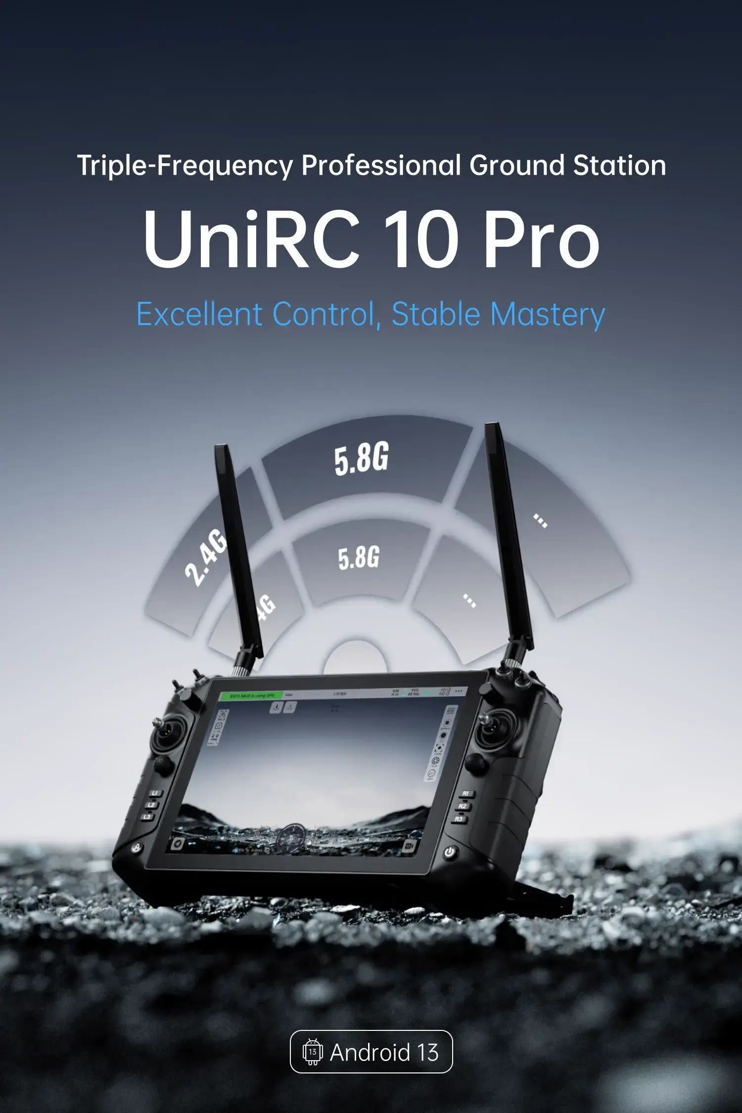 SIYI-UniRC-10-Pro-Handheld-Ground-Station