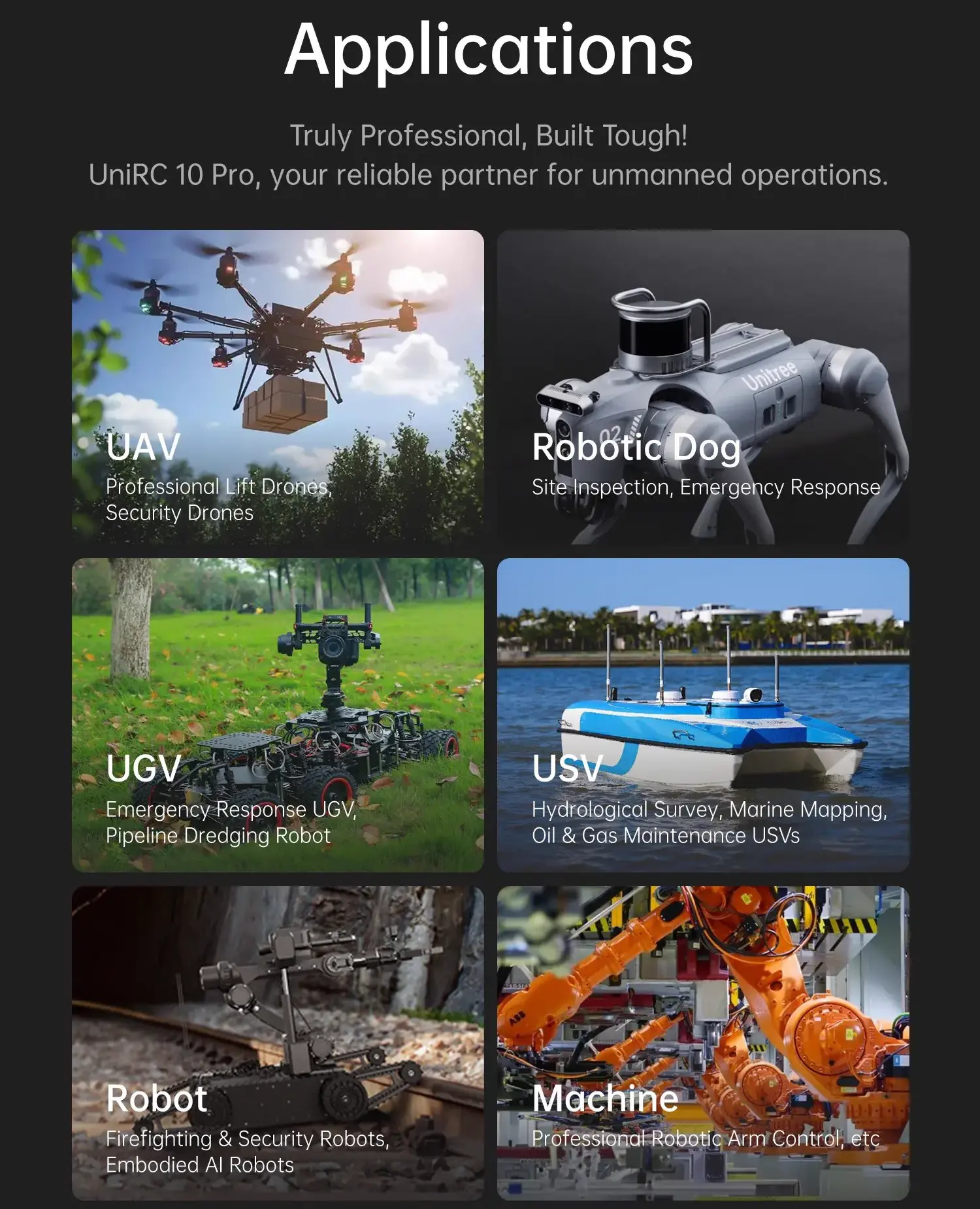 SIYI-UniRC-10-Pro-Handheld-Ground-Station