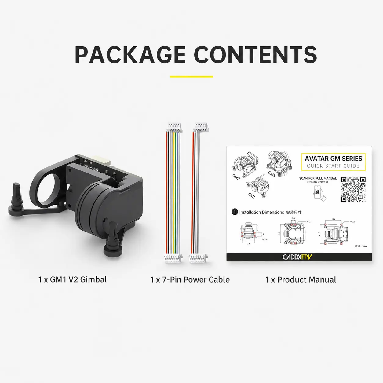 caddx-gm1-v2-single-axis-gimbal-cvbs