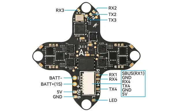 BetaFPV-Matrix-1S-3IN1-BMI270-Brushless-Flight-Controller