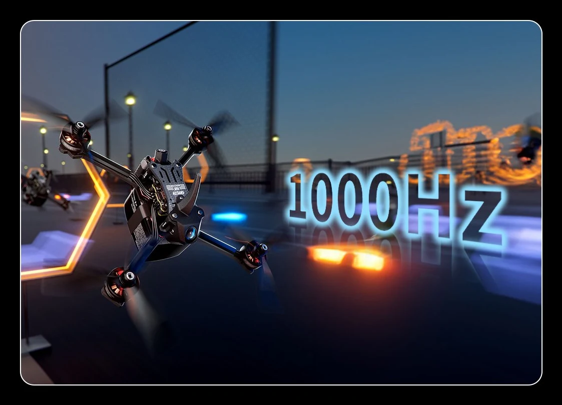 Ultra-lightweight, low-latency FPV receiver for racing quads
