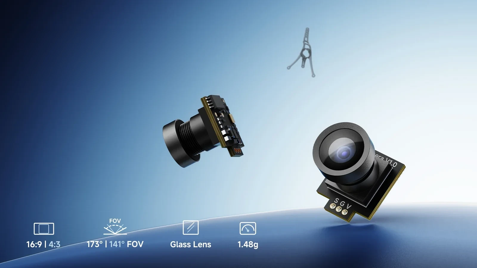 BetaFPV Air Camera front and back view