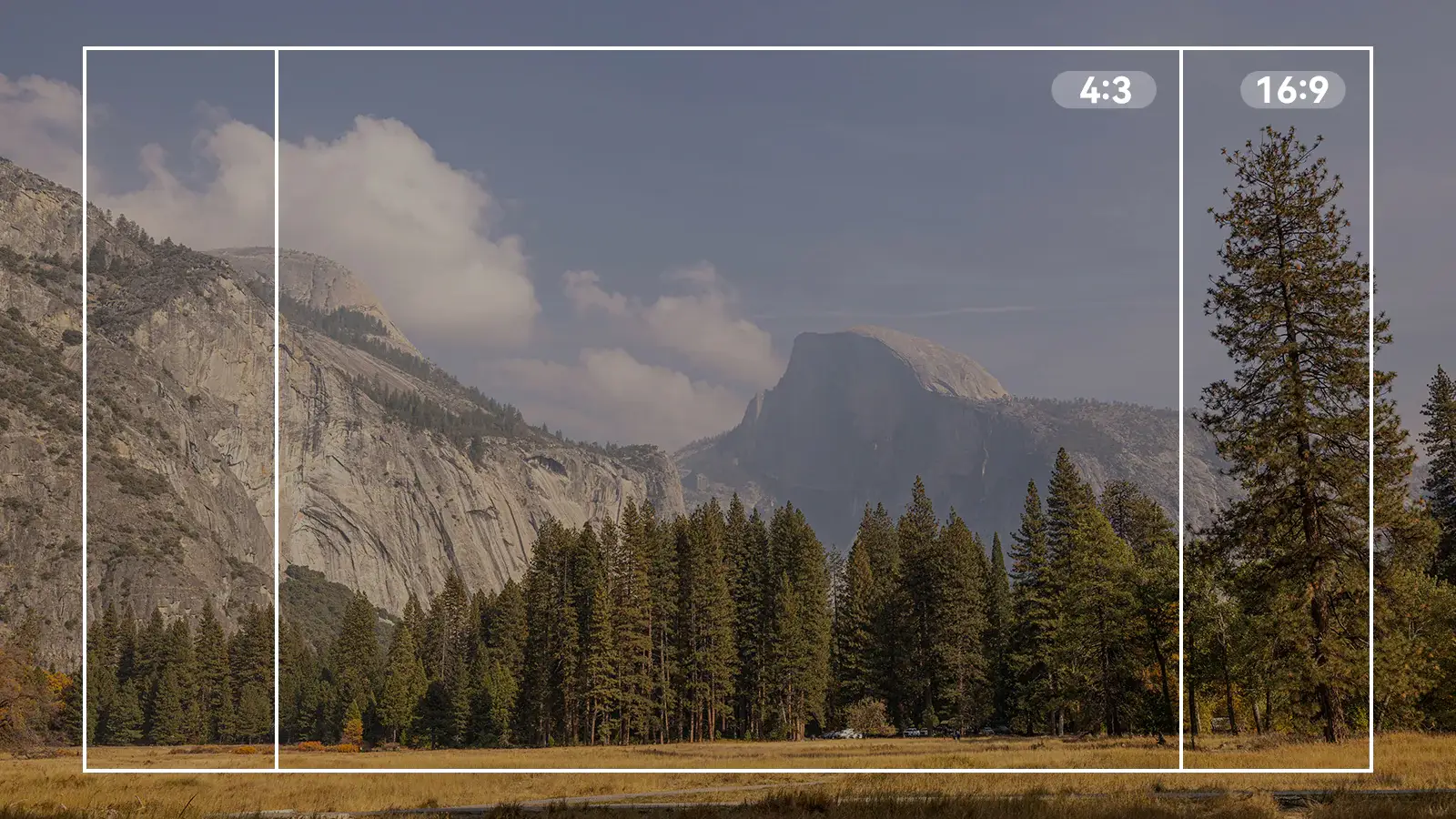 BetaFPV Air Camera 16:9 and 4:3 frame comparison
