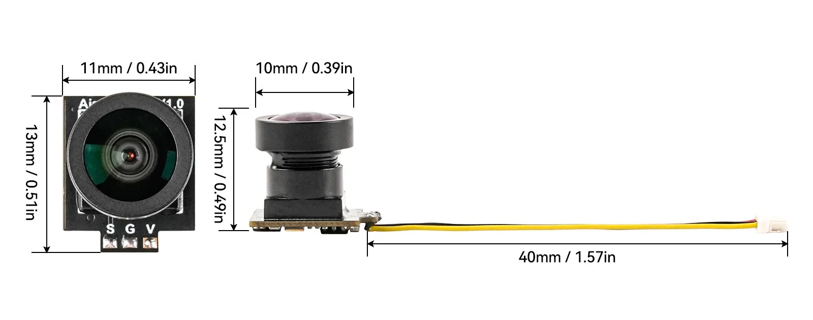 BetaFPV Air Camera dimensions