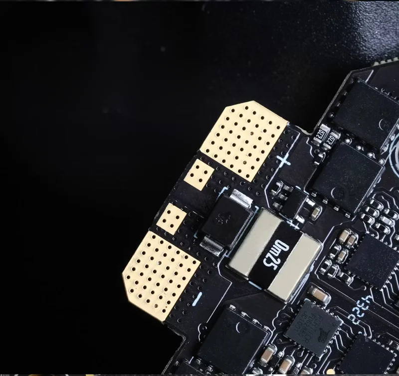 Dual TVS diodes on the T-Motor Cine 80A 4IN1 8S Electronic Speed Controller