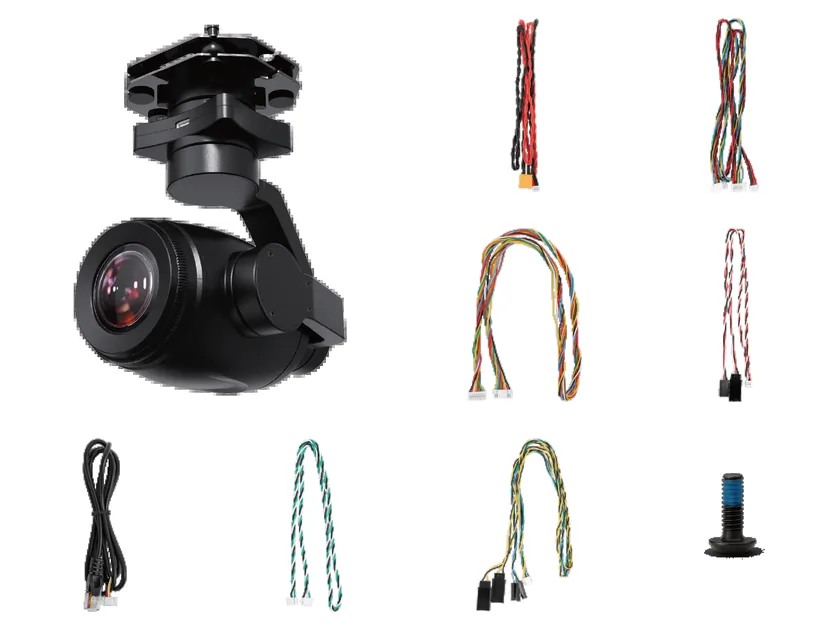 SIYI ZR30 Optical Pod package contents