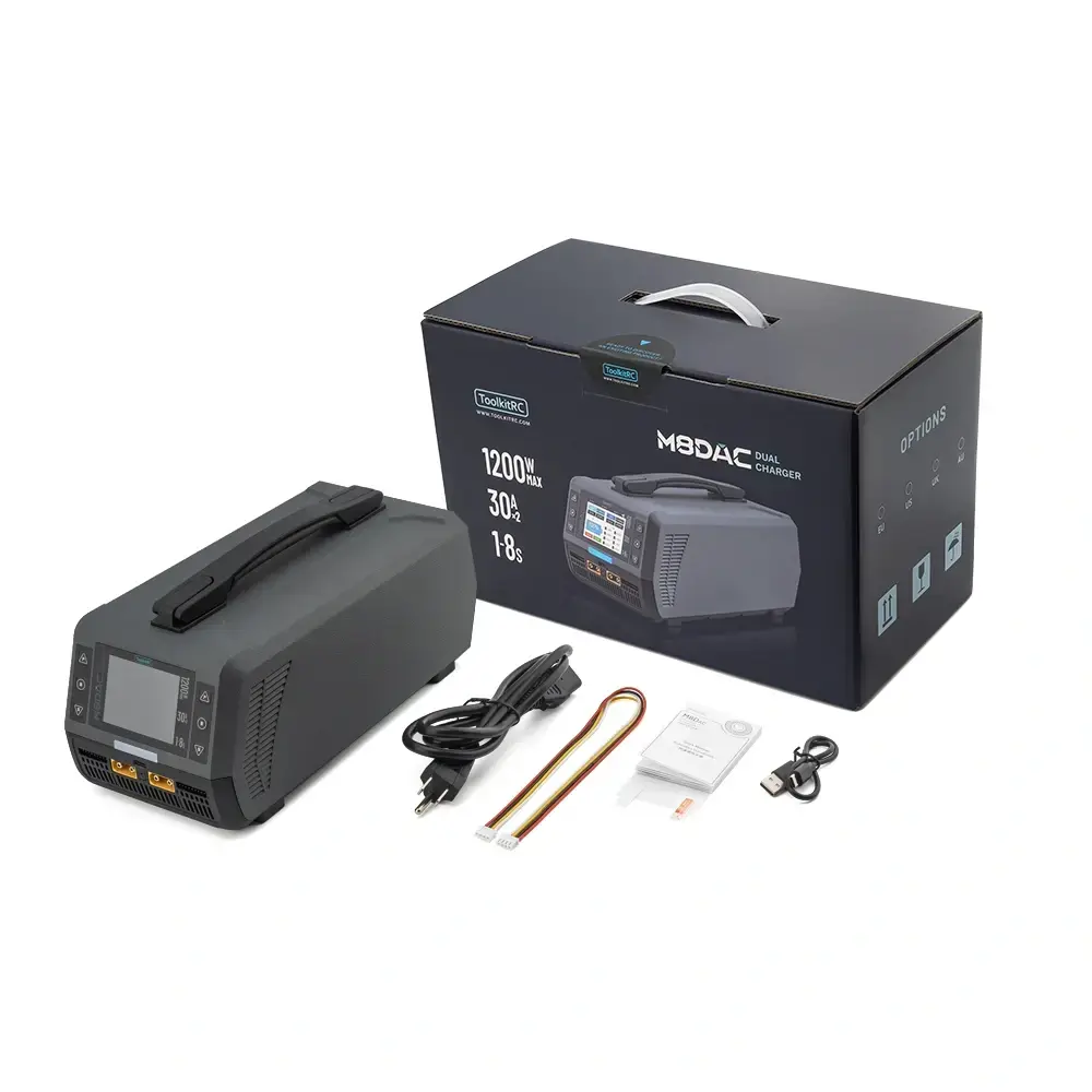 Ładowarka-ToolkitRC-M8DAC