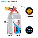 Akumulator-LiPo-GNB-4S-14.8V-850mAh-80C-XT30