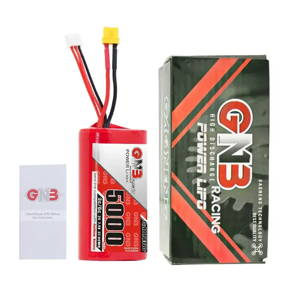 Akumulator-Li-Ion-GNB-5000mAh-2S1P-7.4V-3C-XT30