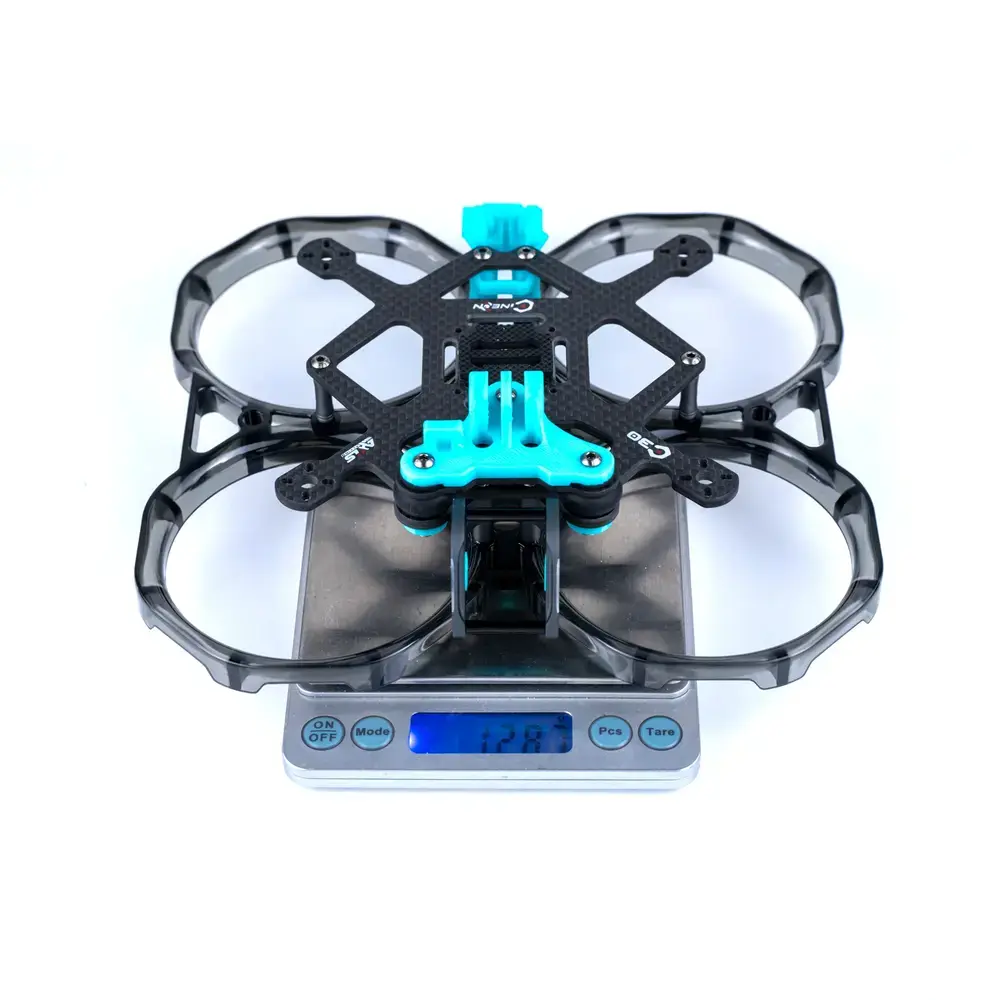 Rama-FPV-3-Axisflying-Cineon-C30-V2-Aluminium-Plates-GPS-TPU-Blue-Green