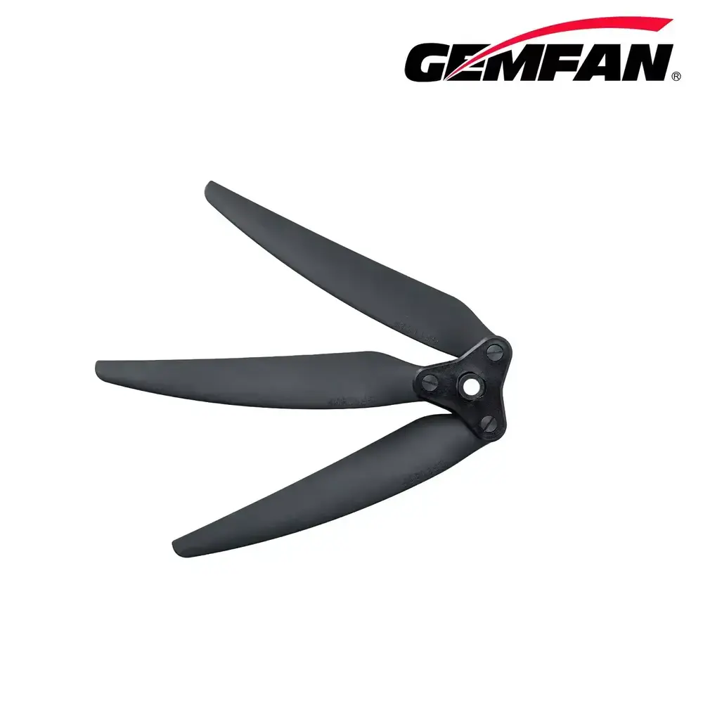 Śmigła-3-łopatowe-składane-Gemfan-1159F-GFRN-1L1R-czarne-Kit