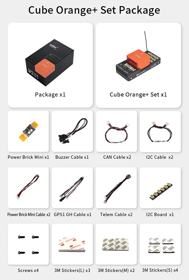 The-Cube-Orange+-Standard-Set-(ADS-B-Carrier-Board)