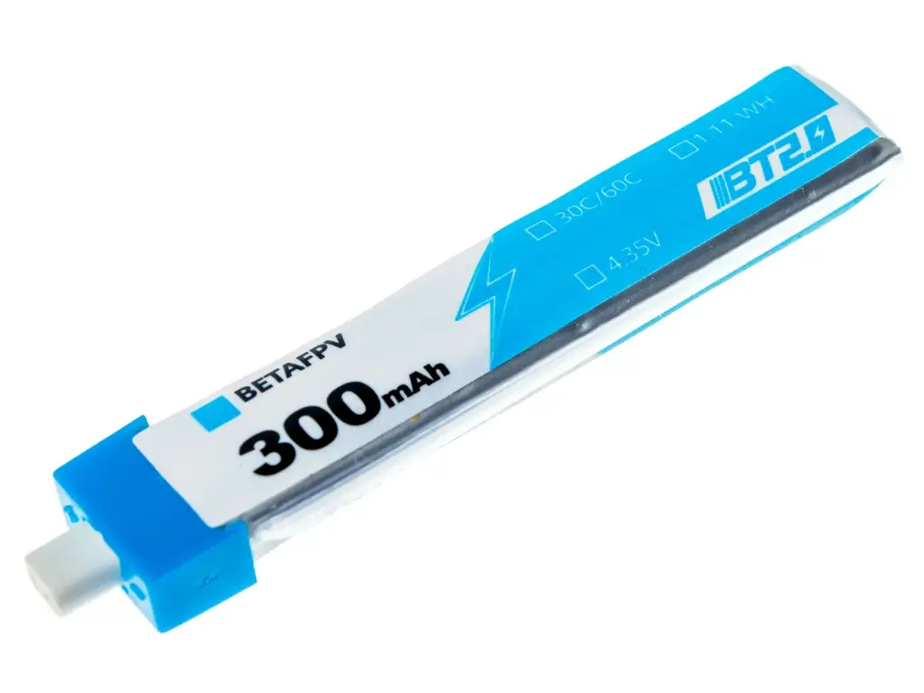 BetaFPV BT2.0 300mAh 1S 30C LiHV Battery 2022 Version