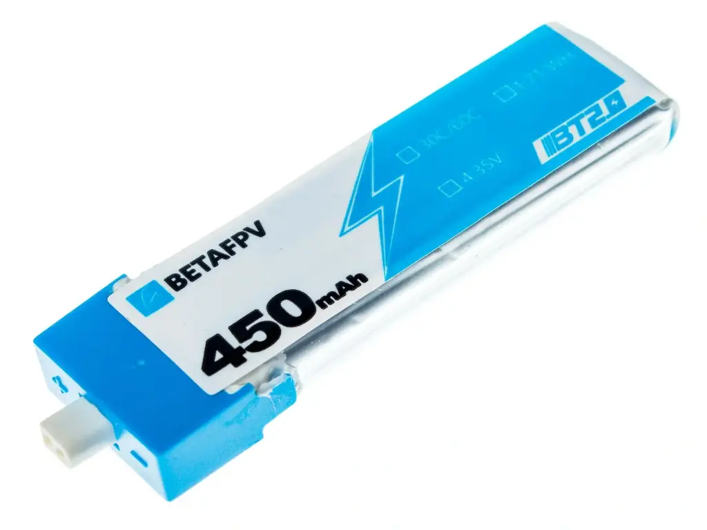 BetaFPV BT2.0 450mAh 1S 30C LiHV Battery 2022 Version