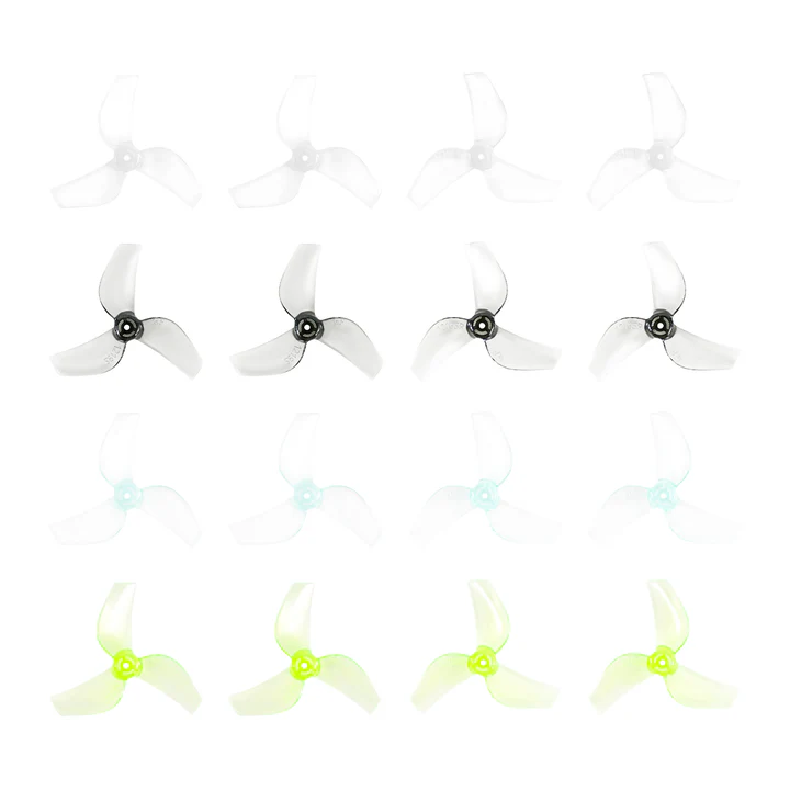 Gemfan 1219S 31mm 1.0mm 3-Blade Propellers 16pcs