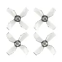 Śmigła 4-łopatowe Gemfan 31mm 0.8mm szare 4 szt.