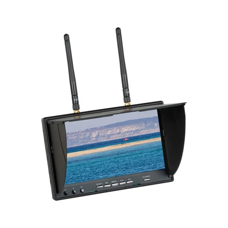 LCD5802D 5.8GHz Diversity LCD Screen Receiver Monitor DVR
