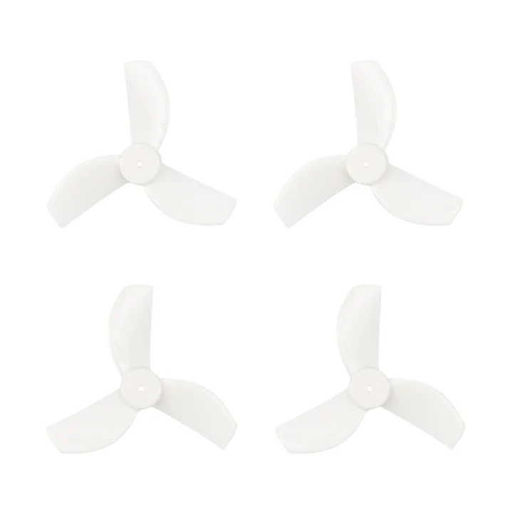 Gemfan 35mm 3-Blade Props 1.0mm Shaft White 4pcs