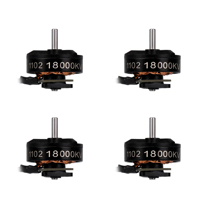 Silniki bezszczotkowe BetaFPV 1102 przewód 37 mm 18000KV 4 szt.
