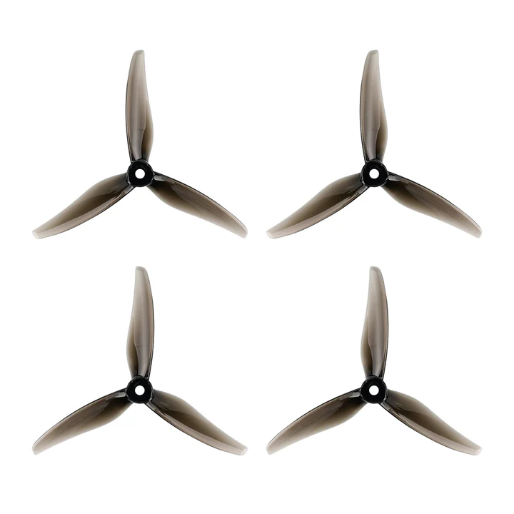 Gemfan 51466 V2 Hurricane PC 3 Blade 2L2R Prop - Midnight Gray