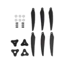 Śmigła 3-łopatowe składane Gemfan 1159F GFRN 1L1R czarne Kit